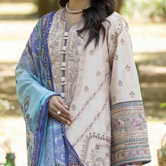 JAAN-E-ADA LAWN COLLECTION BY IMROZIA - LS723
