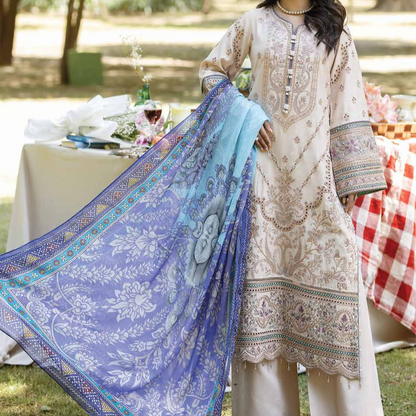 JAAN-E-ADA LAWN COLLECTION BY IMROZIA - LS723