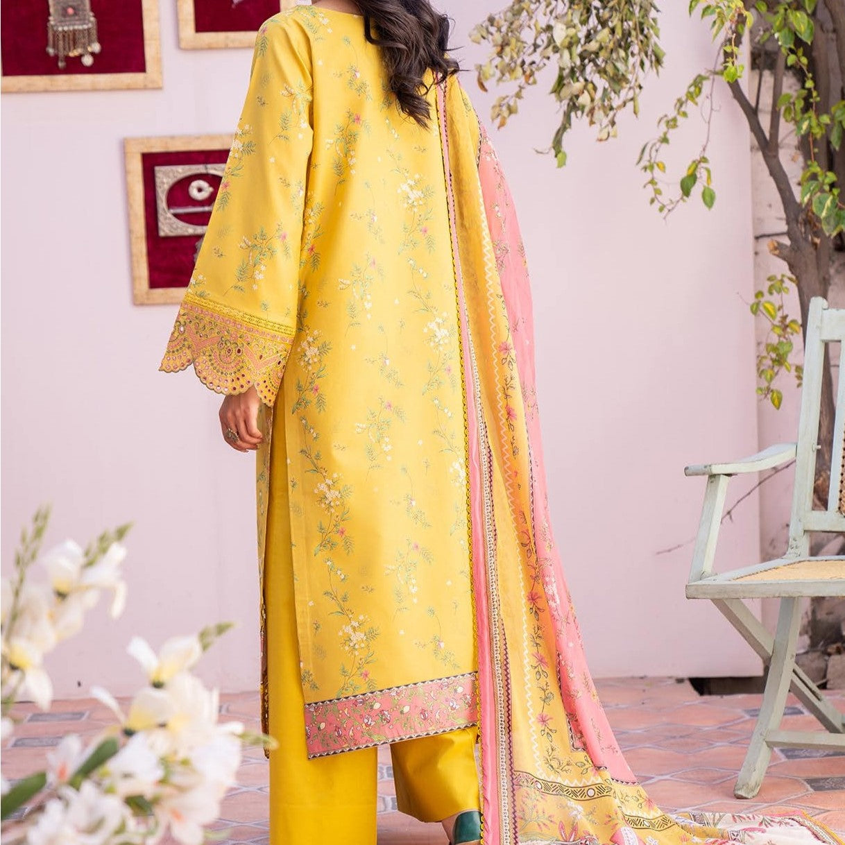 Lamhay By Bin Ilyas Lawn Collection - LS735
