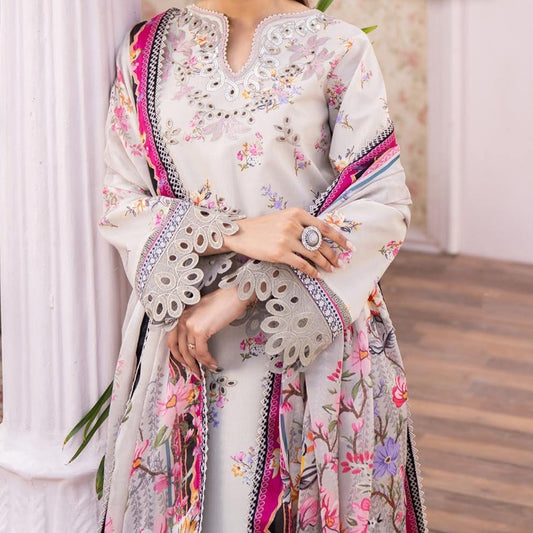 Lamhay By Bin Ilyas Lawn Collection - LS736