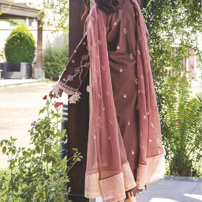 PANACHE Embroidered Lawn Unstitched 3PC Collection - LS660