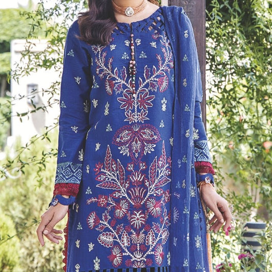 PANACHE Embroidered Lawn Unstitched 3PC Collection - LS661