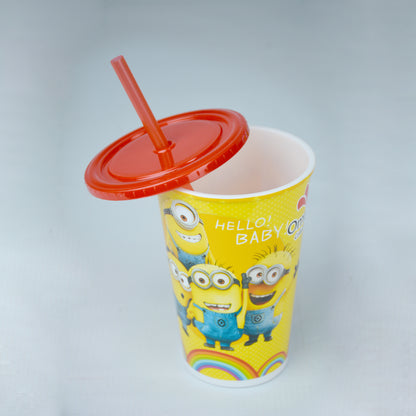 Minions - Straw Glass Straw Cup Kids Straw Bottle - KSB006
