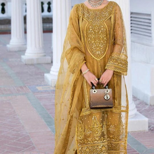 HONEY WAQAR COUTURE ISPAHAN UNSTITCHED LIMITED EDITION COLLECTION - LS677
