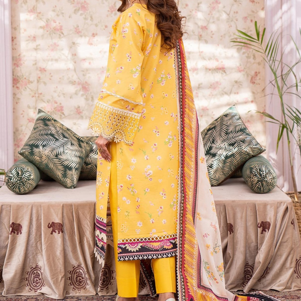 Lamhay By Bin Ilyas Lawn Collection - LS739