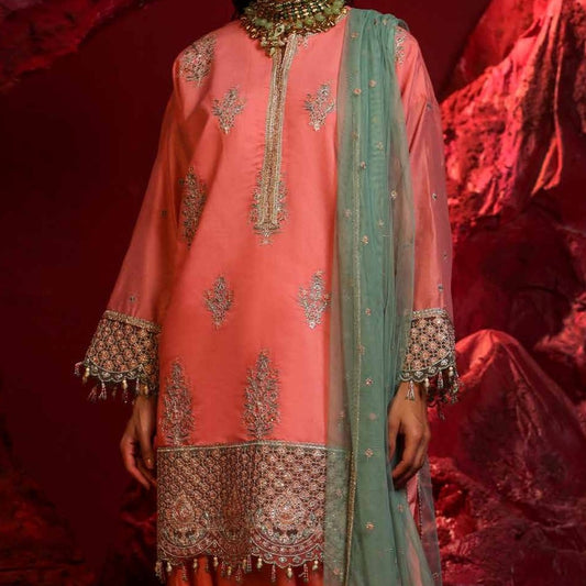 SALITEX JIHAAN 3PC Luxury Embroidered Collection vol. 01 2024 - LS731