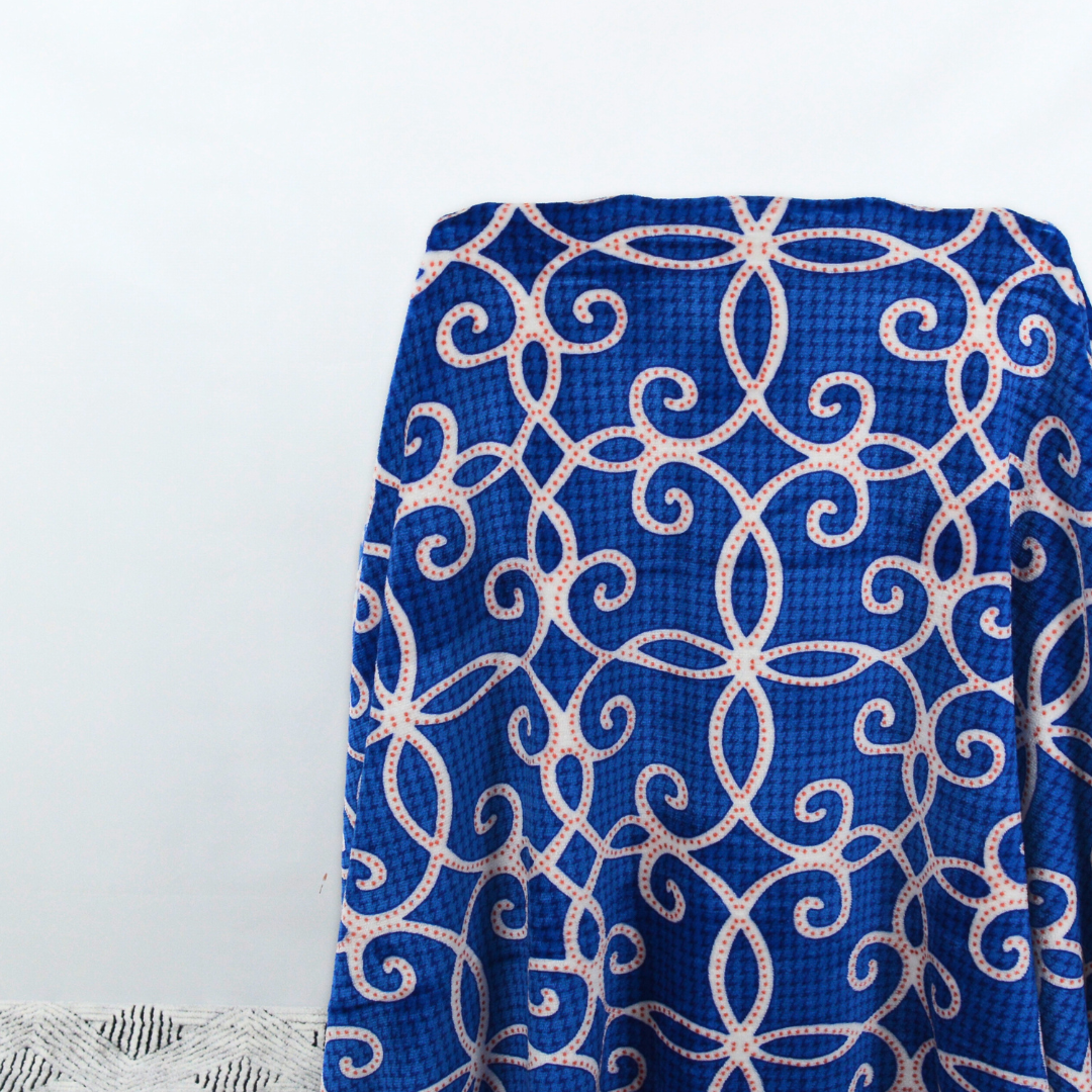 Popular Plain Printed Fleece Blanket AC Blanket - PFB060