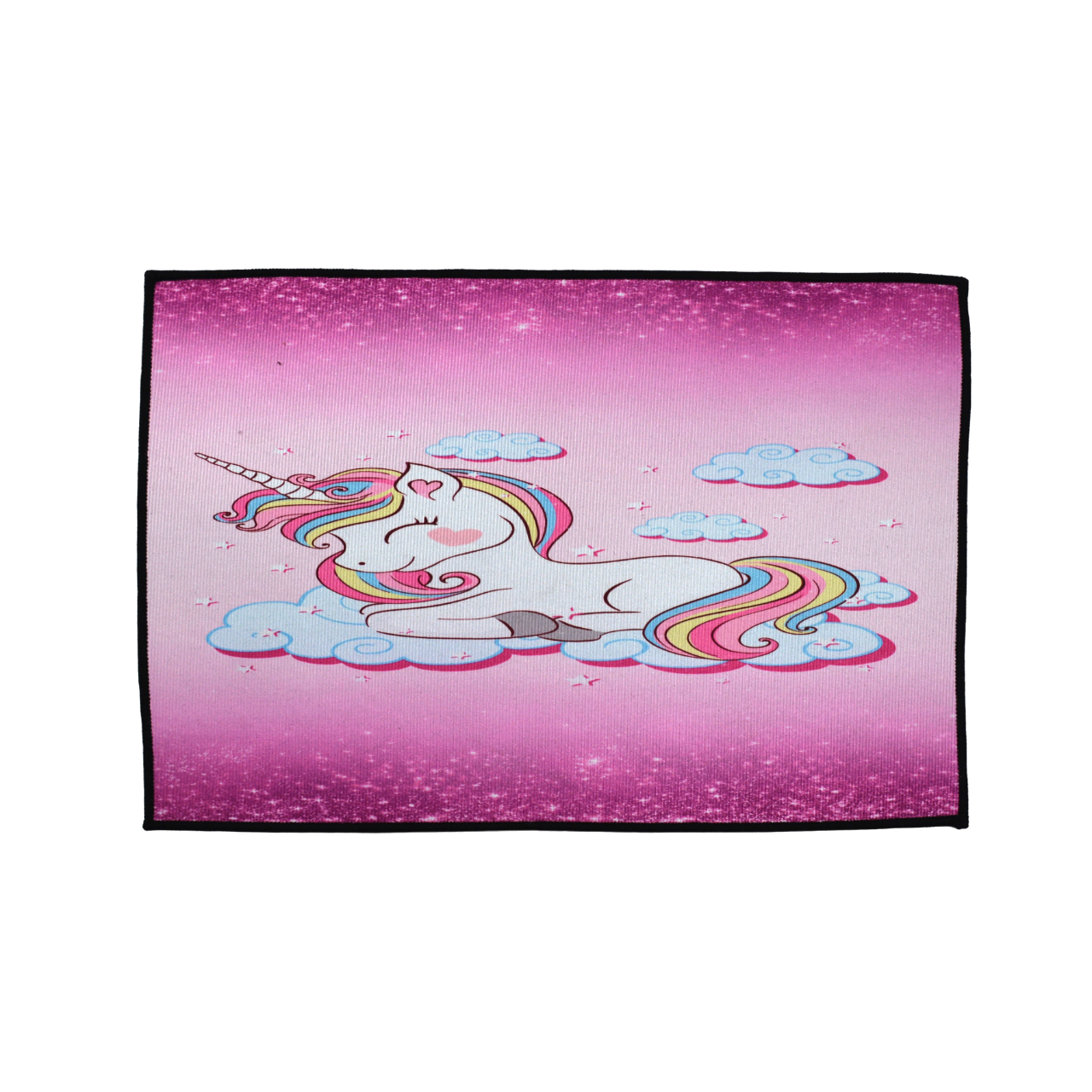 UNICORN - Kids Animated Character Door Mat Table Mat Play Mat - DM080