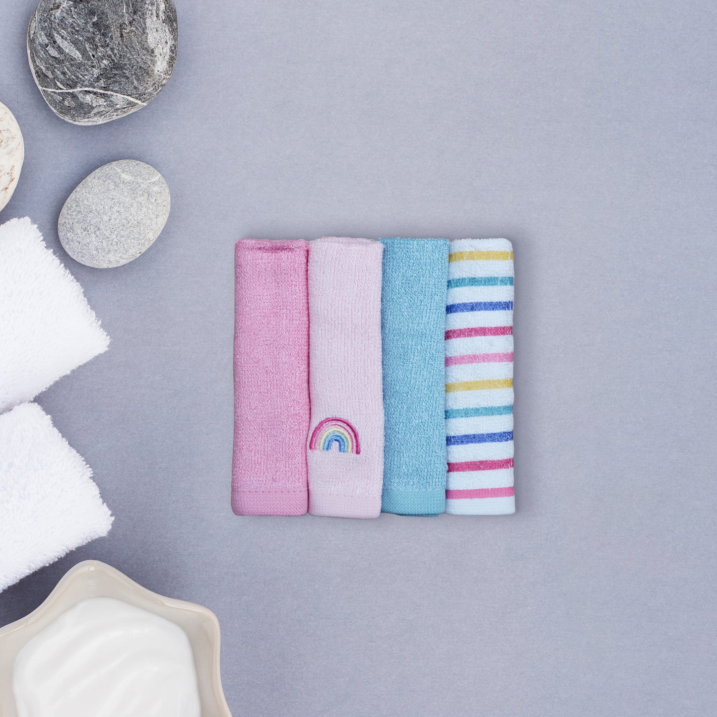 Hudson Baby Washcloth Set