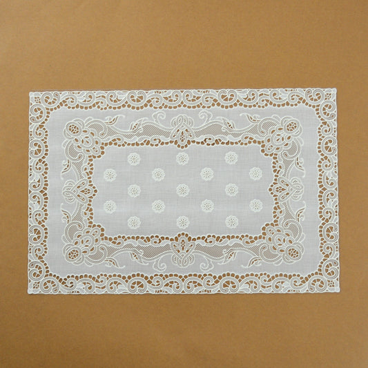 Embroidered Vinyl Placemats Washable Table Mats - PM060
