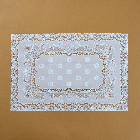 Embroidered Vinyl Placemats Washable Table Mats - PM058
