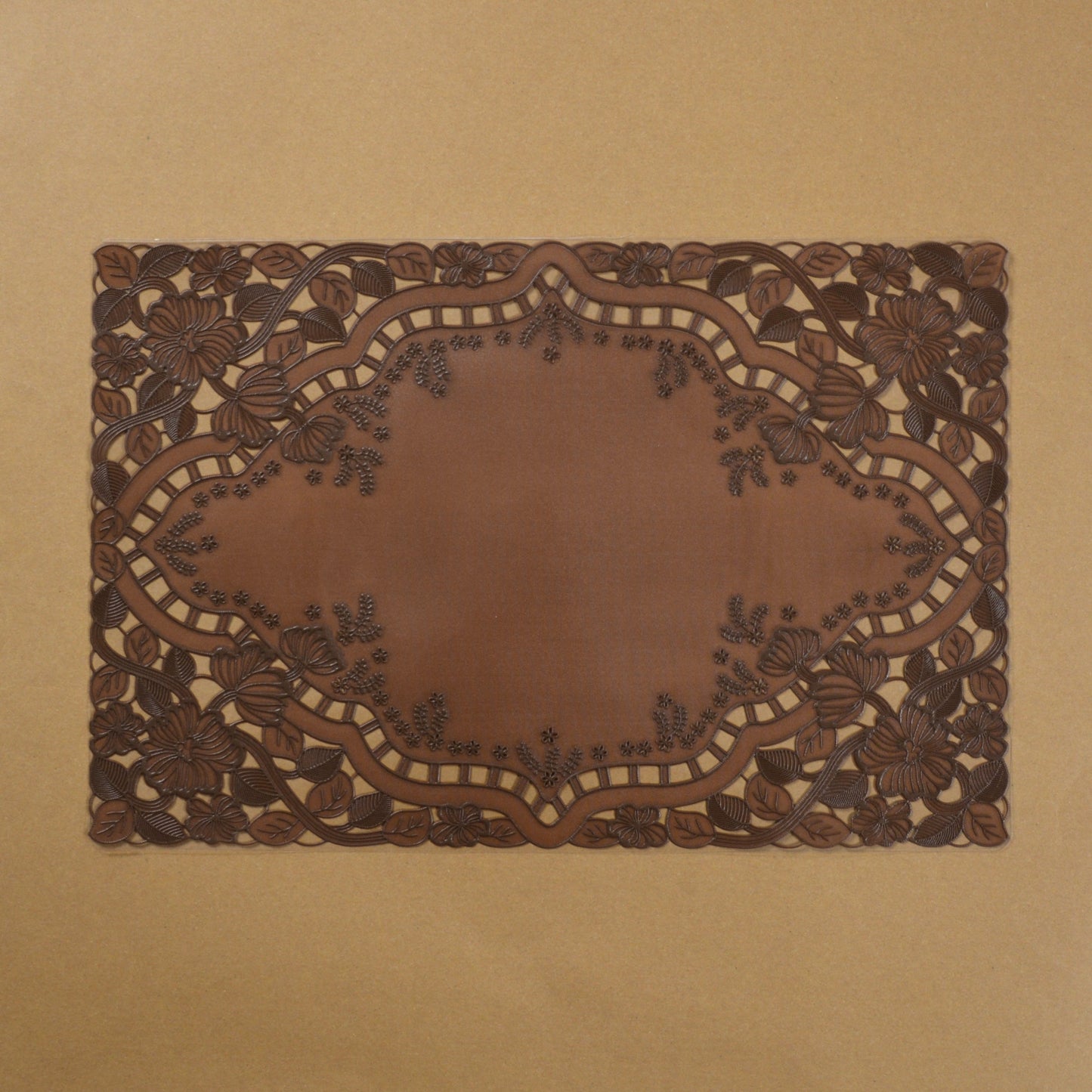 Embroidered Vinyl Placemats Washable Table Mats - PM066