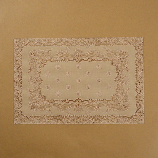 Embroidered Vinyl Placemats Washable Table Mats - PM059