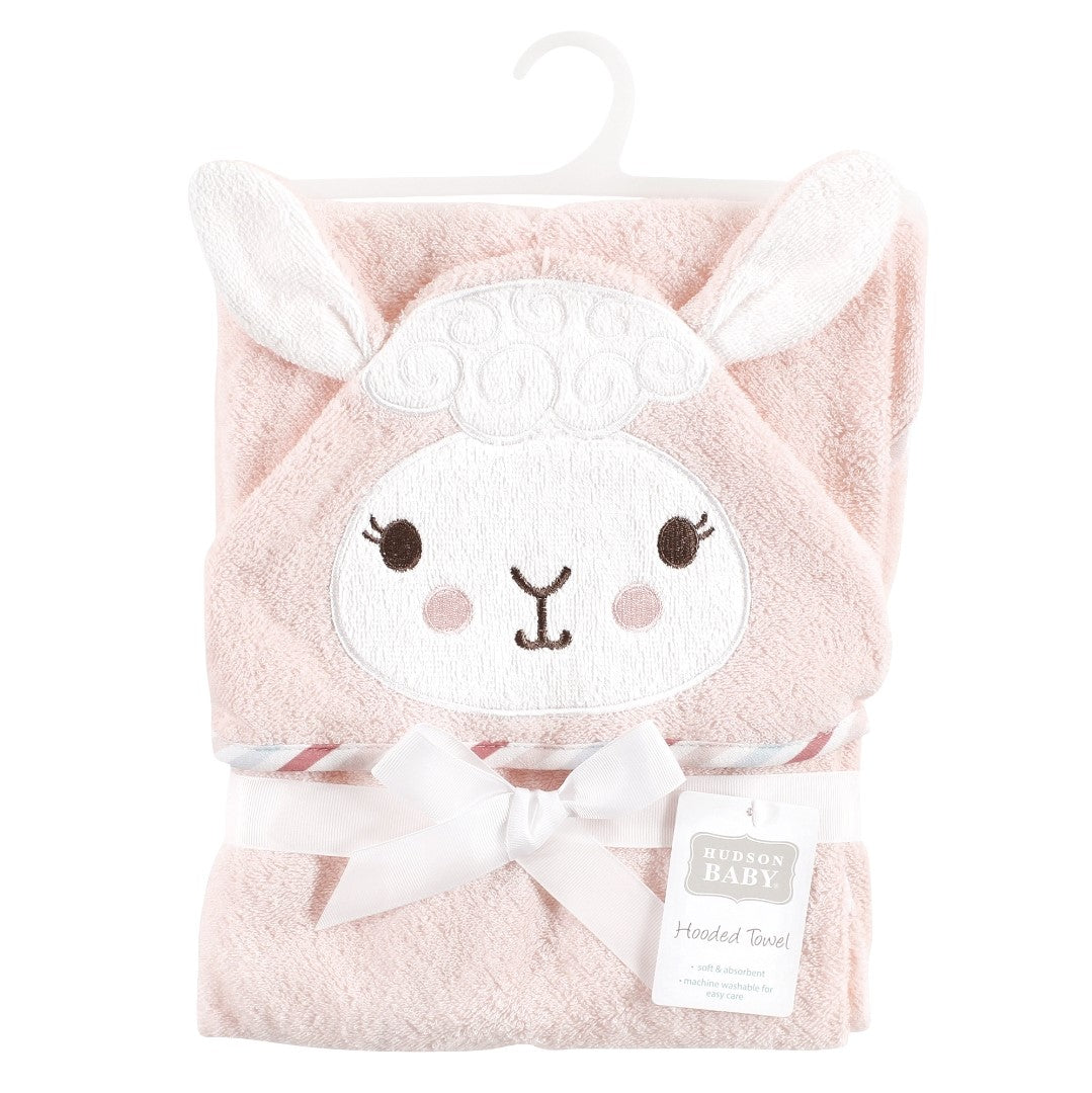 Hudson Baby - Cotton Hooded Towel - NB0139