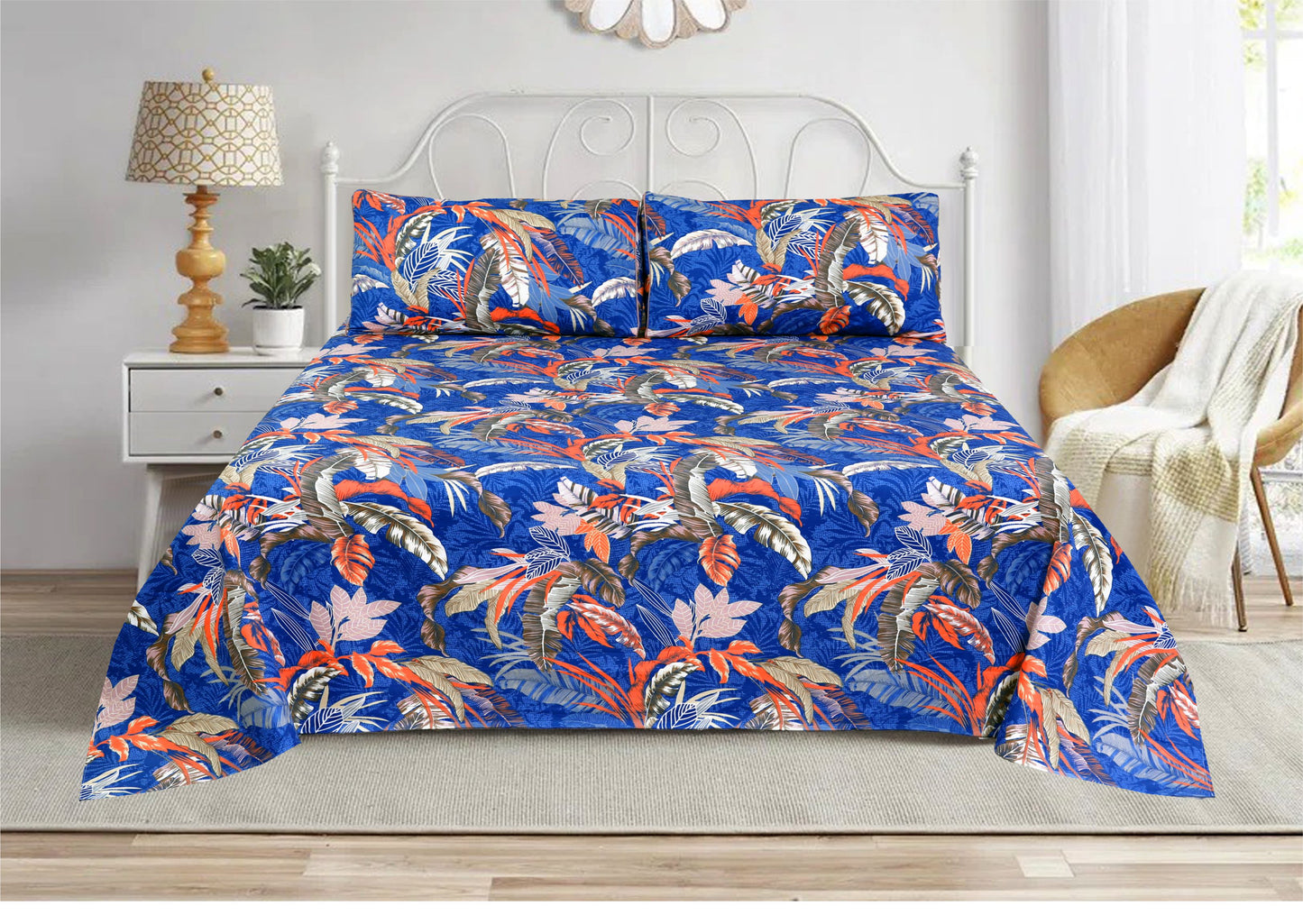 cotton sateen bedsheet