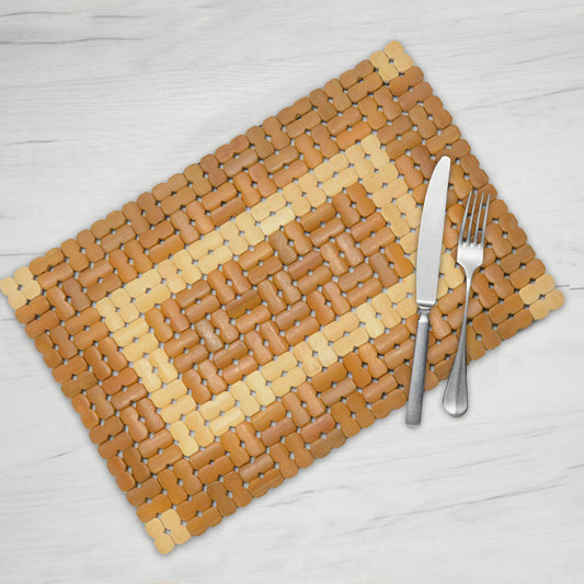WOOD BLOCKS - Table Placemats - PM030