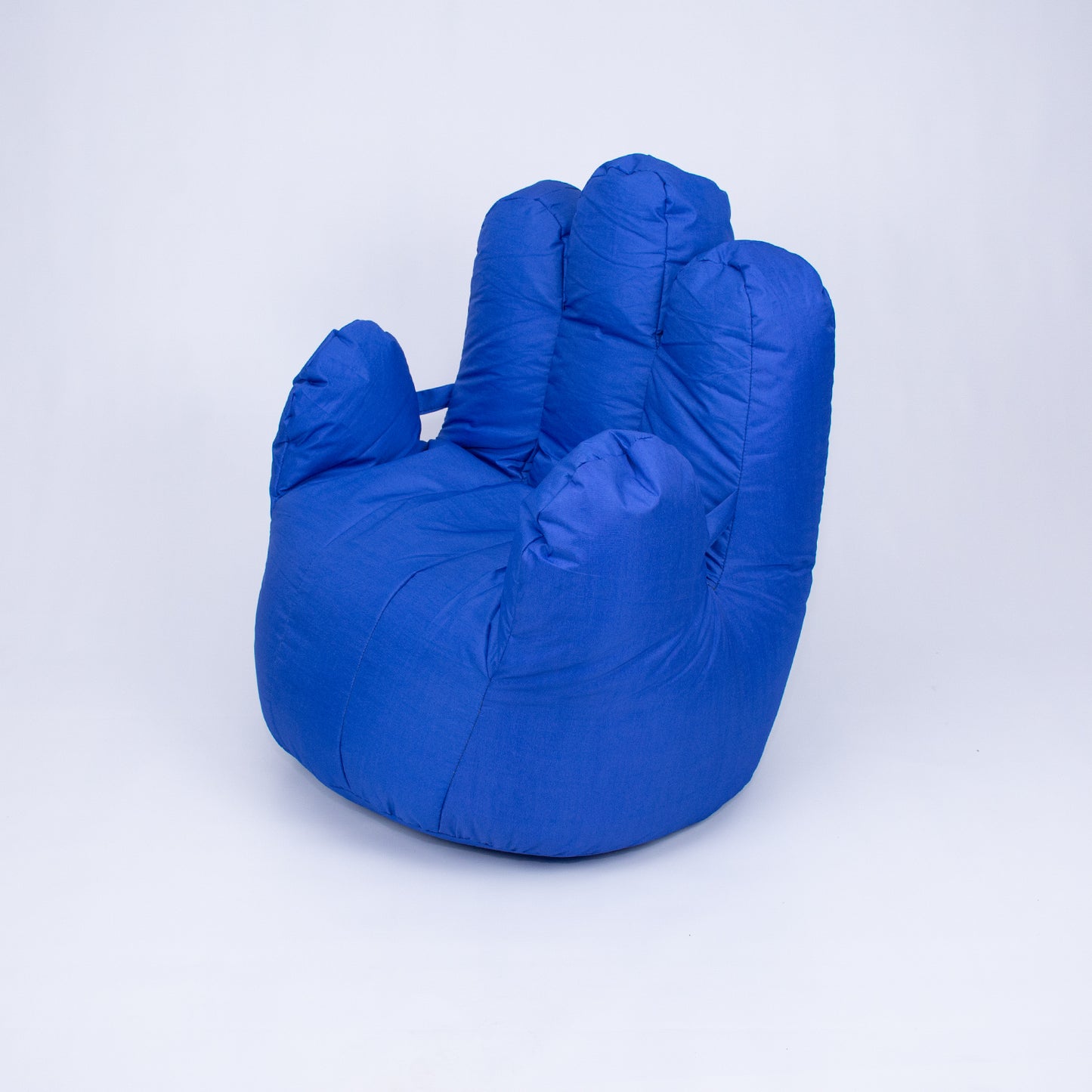 Blue Hand Shape - Kids Bean Sofa - BS035