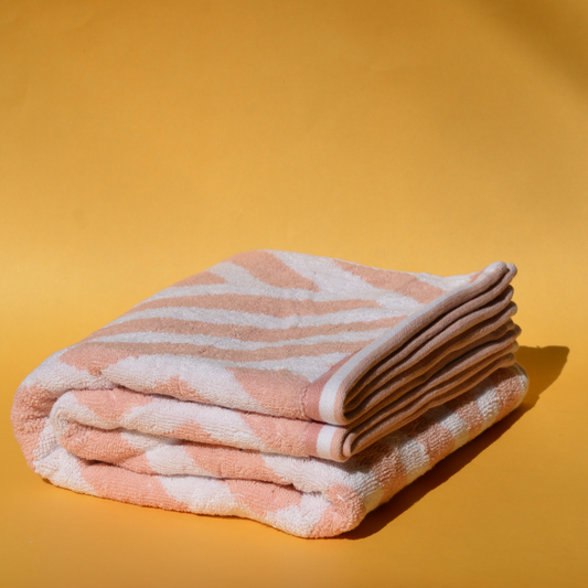 FISKBEN PINK- Pure Cotton Soft Towel 19x34 - FT012