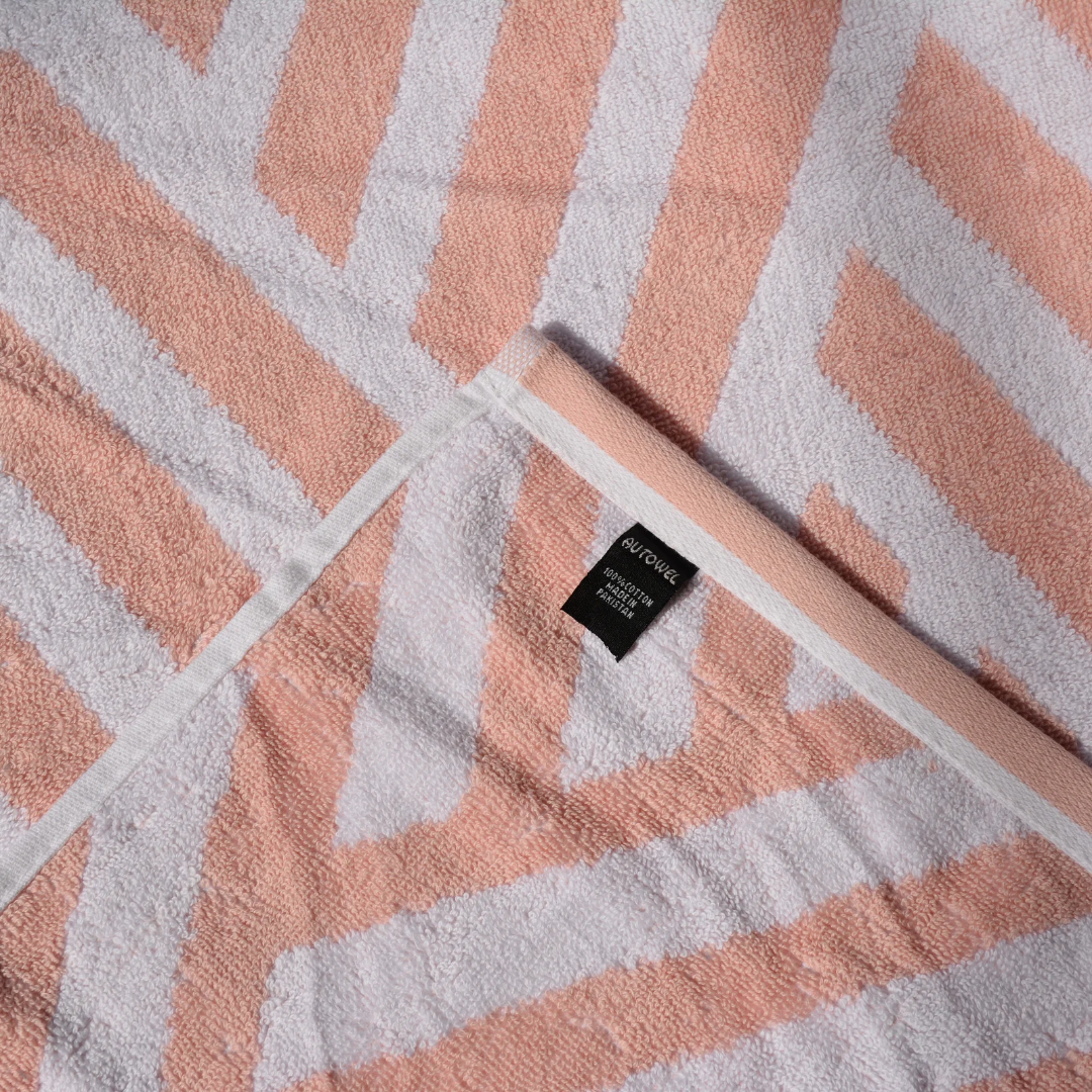 FISKBEN PINK- Pure Cotton Soft Towel 19x34 - FT012