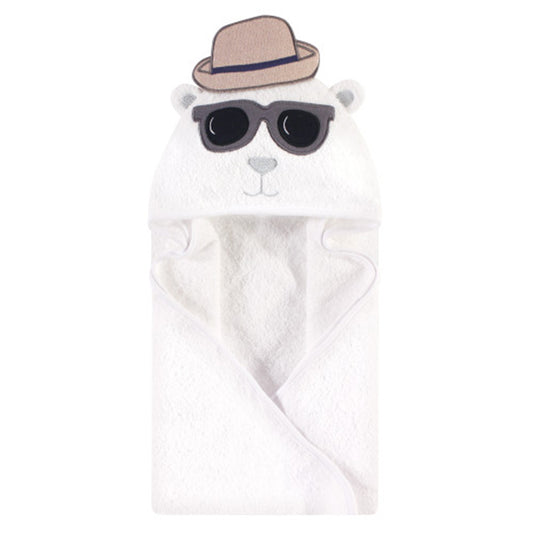 Hudson Baby - Cotton Hooded Towel - NB0111