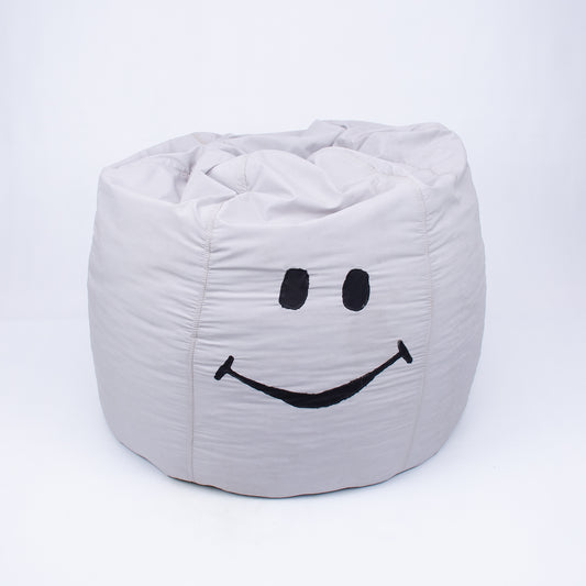 GREY SMILEY - Bean Bags - BBG005