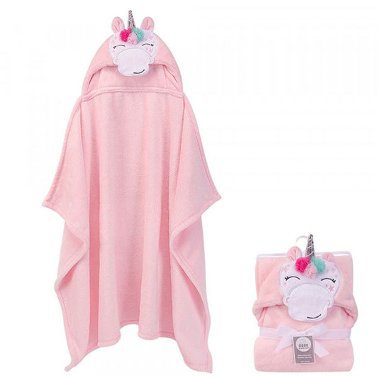 BEBE COMFORT - Soft Baby Hooded Plush Blanket - NB0120