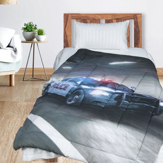 POLICE - Exports Cotton Single Quilted Comforter 1 Piece - SCC024