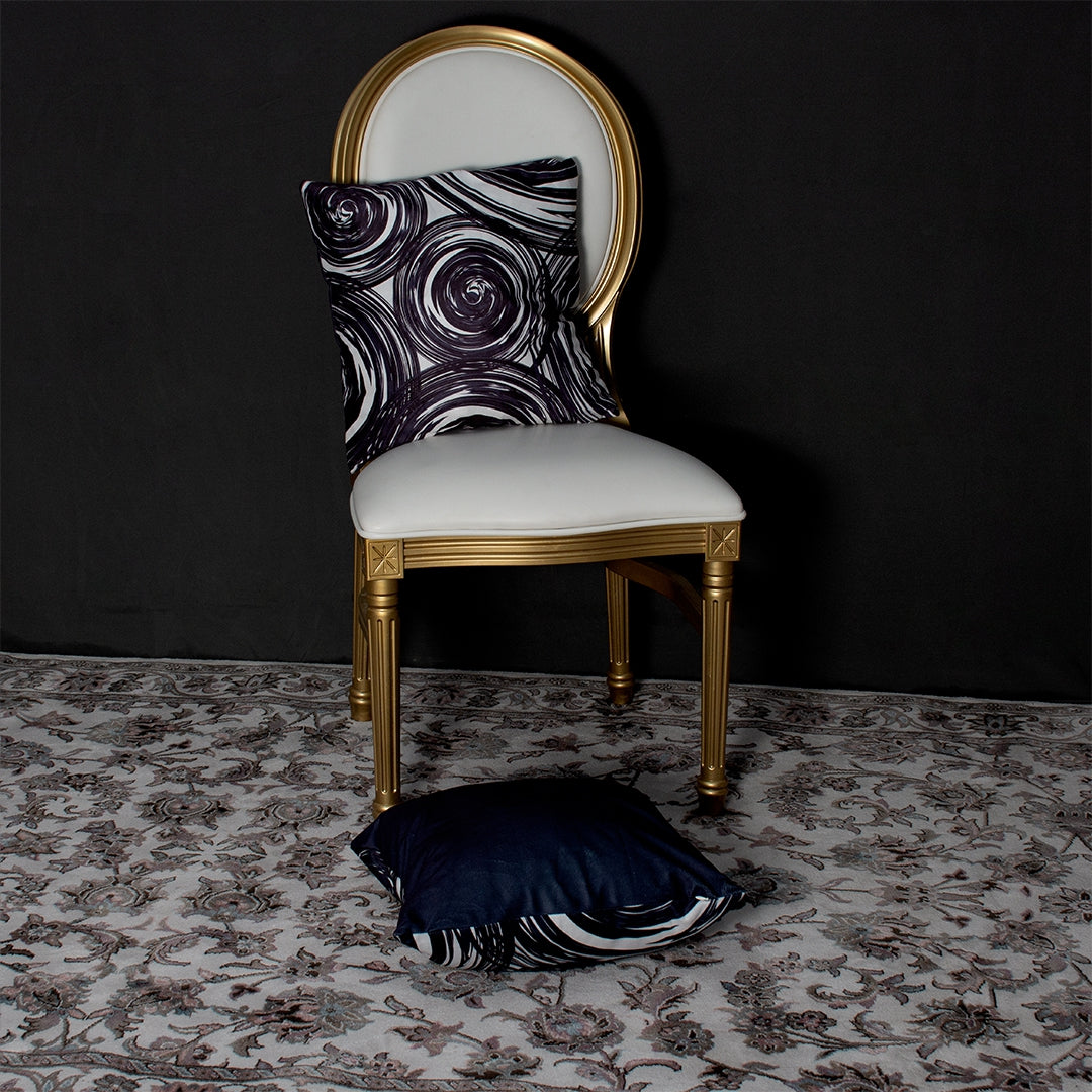 BLACK HOLES - Micro Velvet Luxury Cushion - FC031