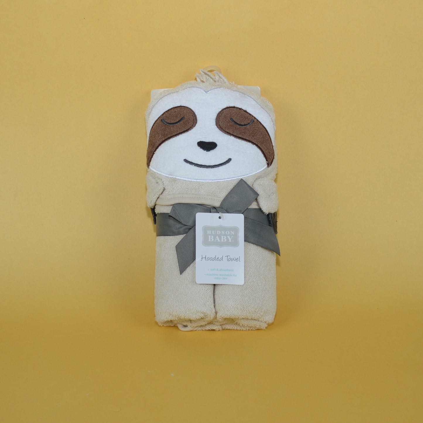 Hudson Baby - Cotton Hooded Towel - NB0113