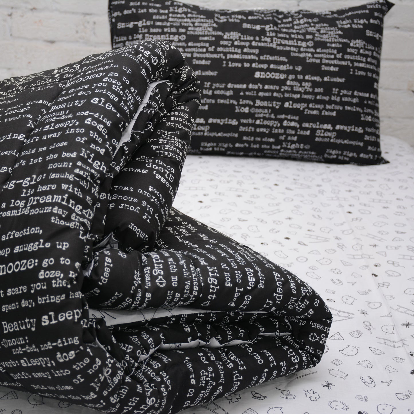 SNOOZE - Exports Cotton Kids Printed Comforter Set - KCS045