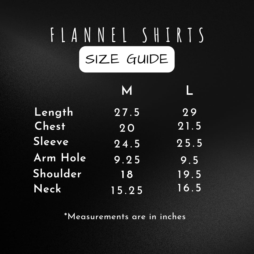 Flannel Casual Men Shirt 100% Cotton - MF-11