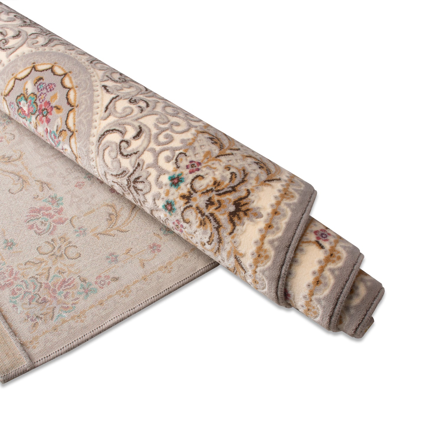 DAMASK - Khaadi Weaved Traditional Style Irani Floor Rug - CR001
