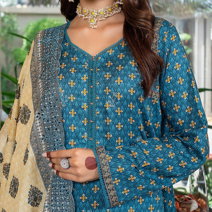 ZESH CUTWORK EMBROIDERED LAWN EDIT' 24 - LSWS012