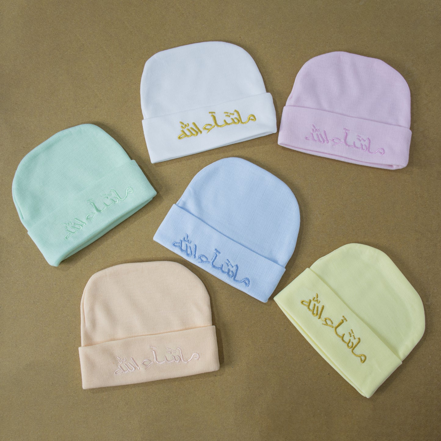 Embroidered Baby Boy and Baby Girl cap - NB0189