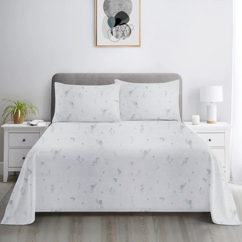 Cotton percale bedsheet 