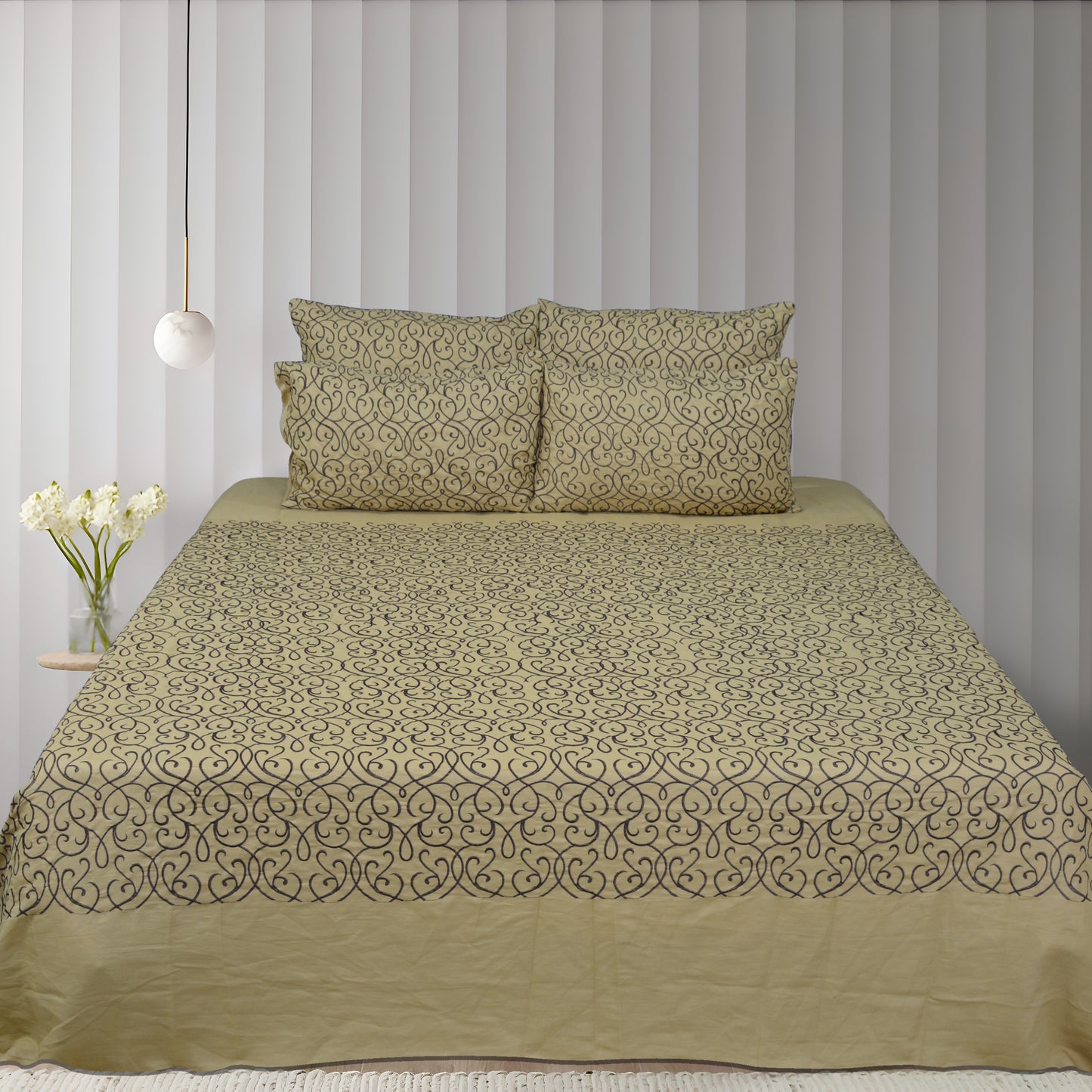 Embroidery Bedsheet 