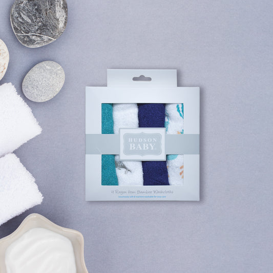 Hudson Baby  Washcloth Set 