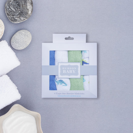 Hudson Baby Washcloth Set 
