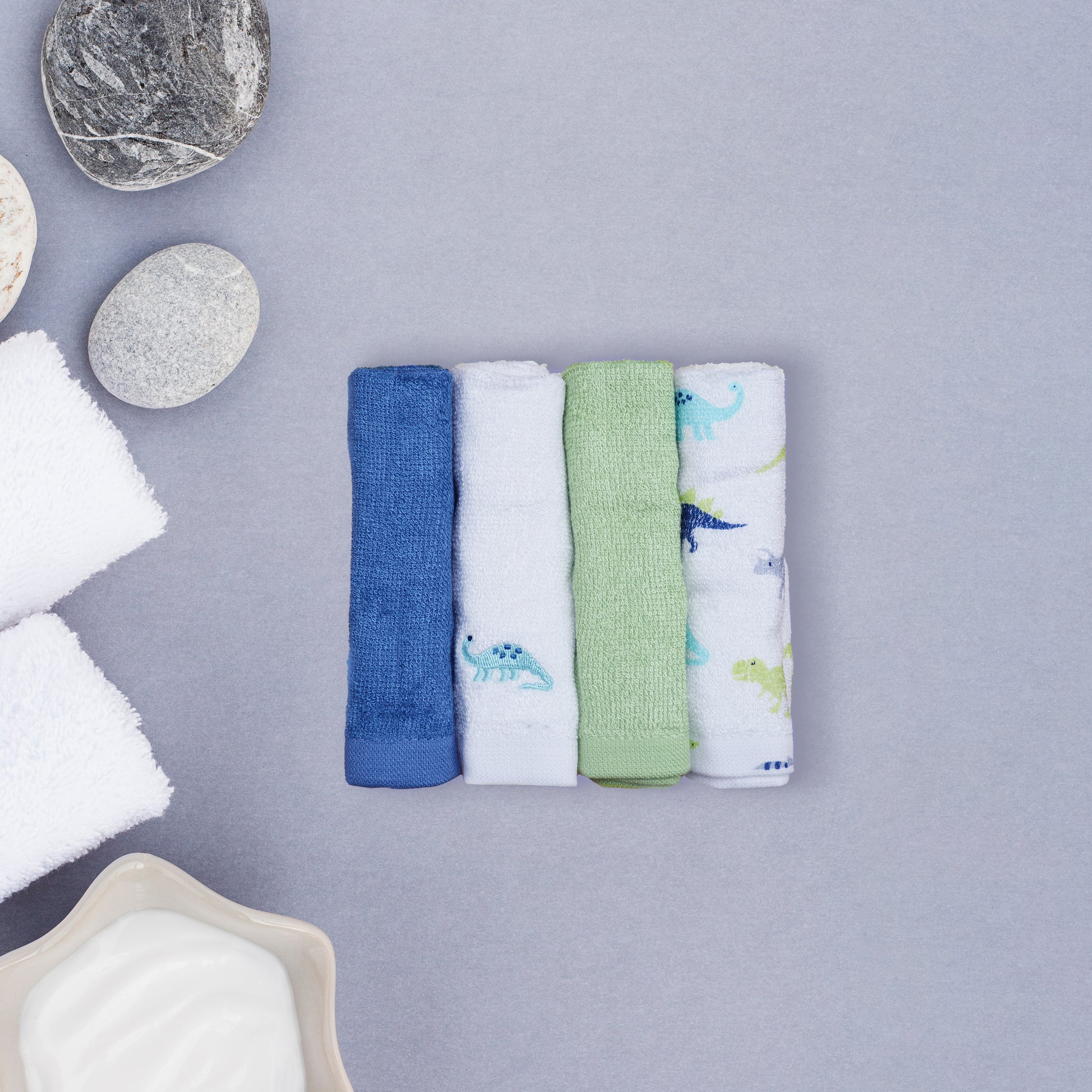 Hudson Baby Washcloth Set 