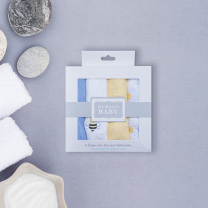 Hudson Baby Washcloth Set 