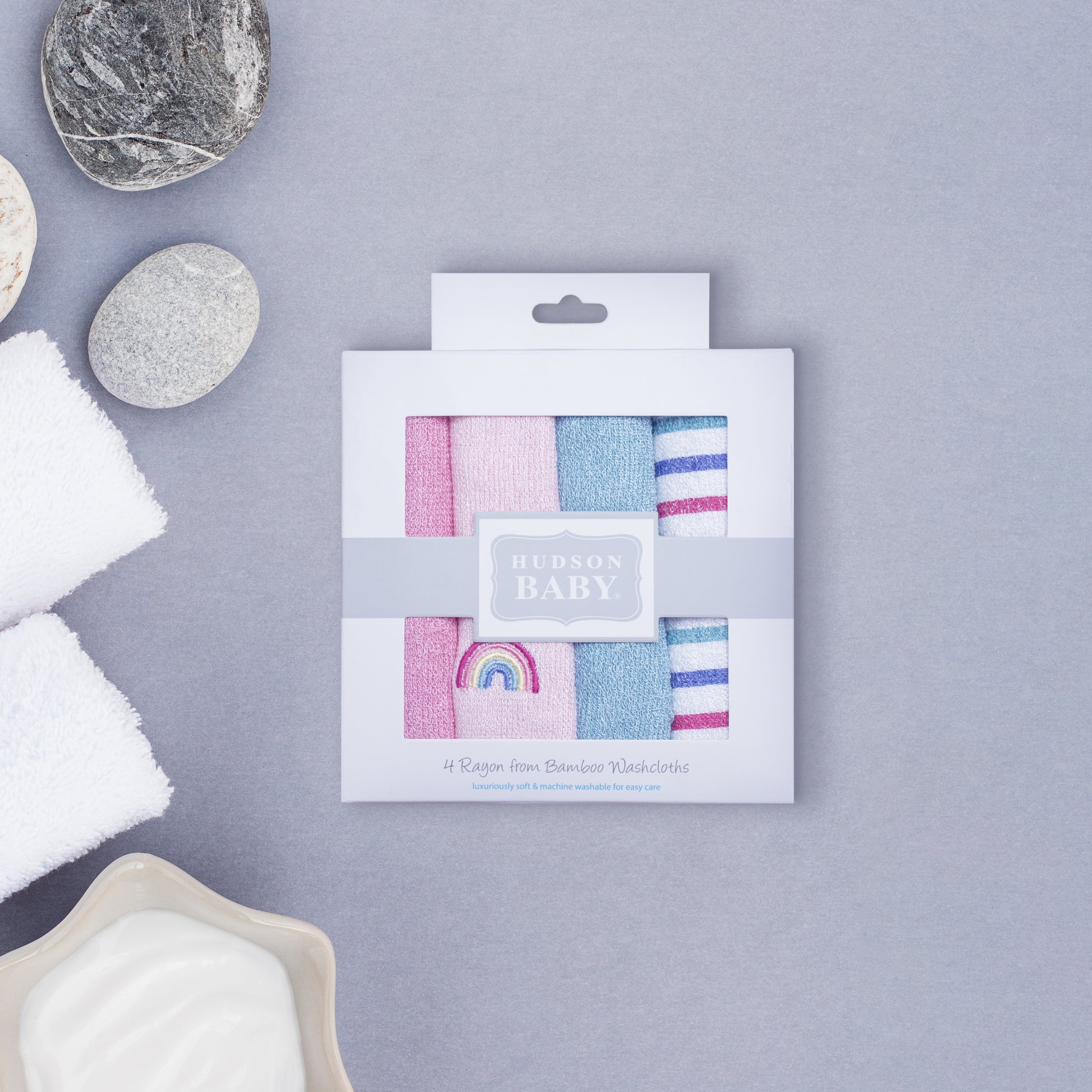 Hudson Baby Washcloth Set 