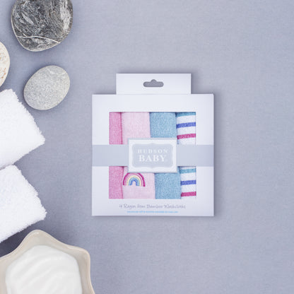 Hudson Baby Washcloth Set 