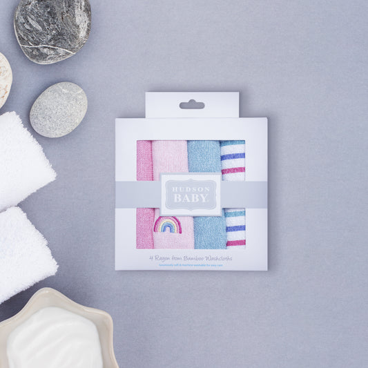 Hudson Baby Washcloth Set 