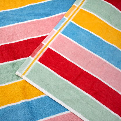 ROMAN STRIPE - Yarn Dyed Velvet Towels 100% Cotton - BT019