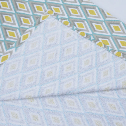IKAT - Velvet Printed Towels 100% Cotton - BT015
