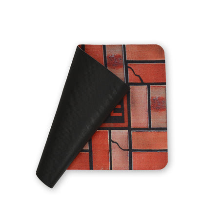 Welcome Red Printed Soft Mat - SM008