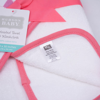 Cotton Terry Hooded Towel